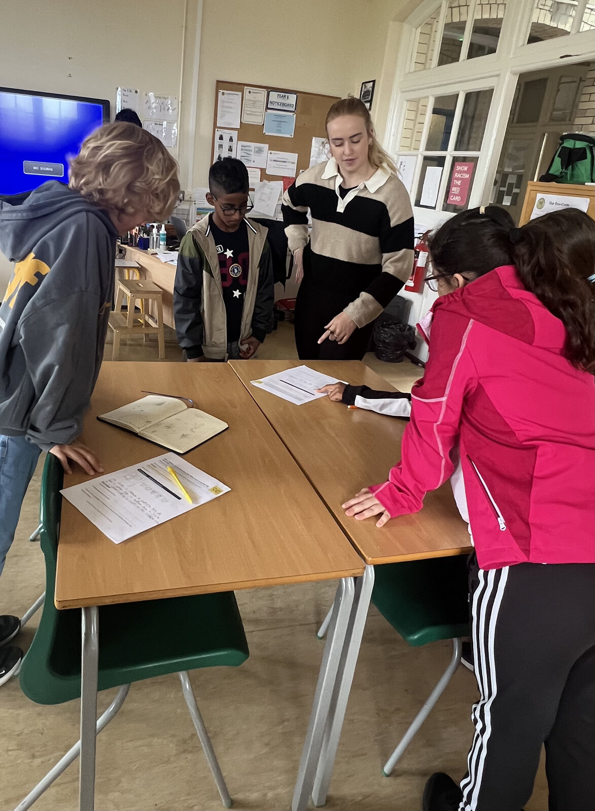 Small group tutorial session at SiL Learning Hub